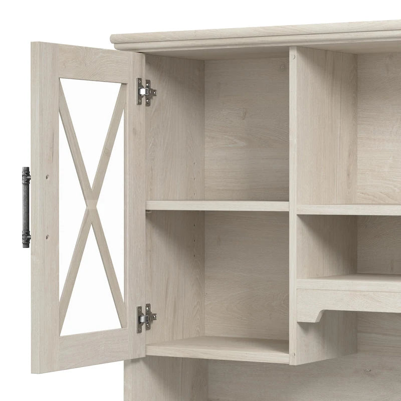 Sideboard-Buffetschrank mit Aufsatz, 60 Zoll