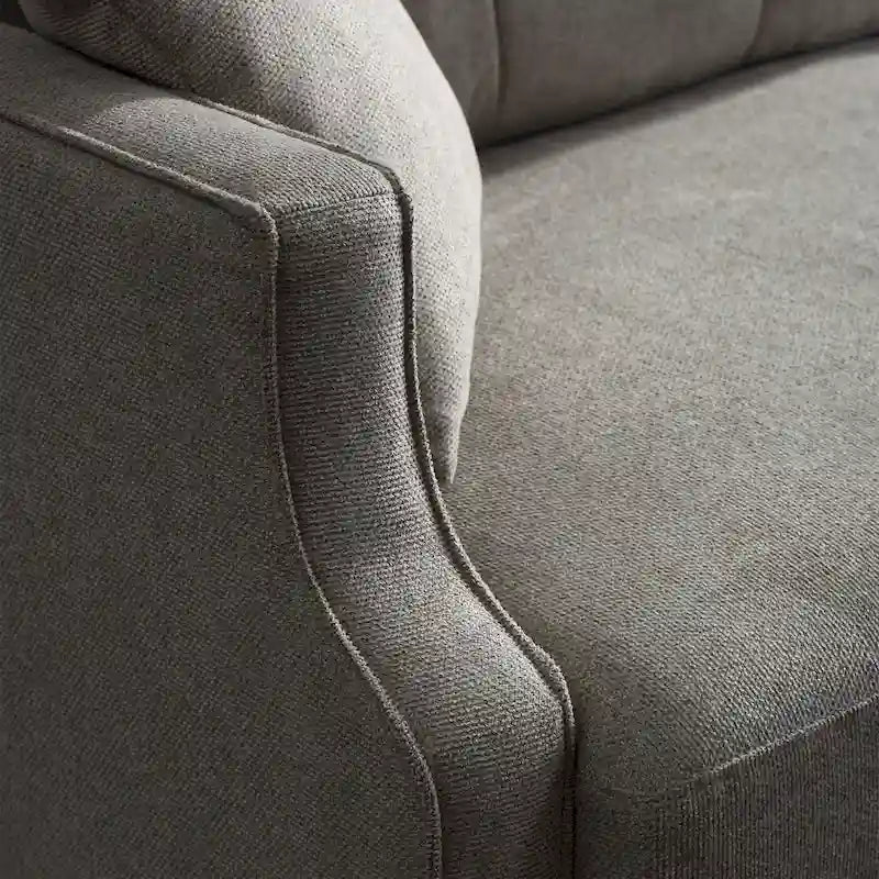 Stoffsofa für 2 Personen mit USB-Ladefunktion