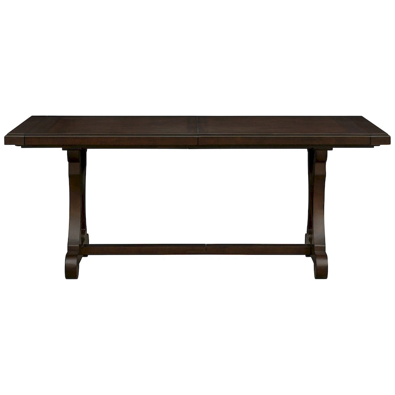 Mesa de comedor rectangular extensible