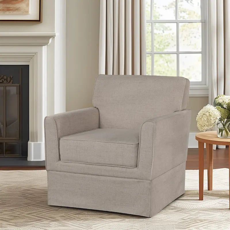 Sillón decorativo con funda - 30W x 30.5D x 33H pulgadas
