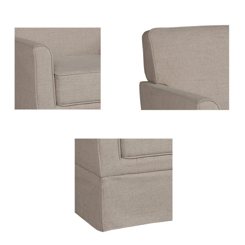 Akzent-Sessel mit Schonbezug - 30W x 30.5D x 33H Zoll