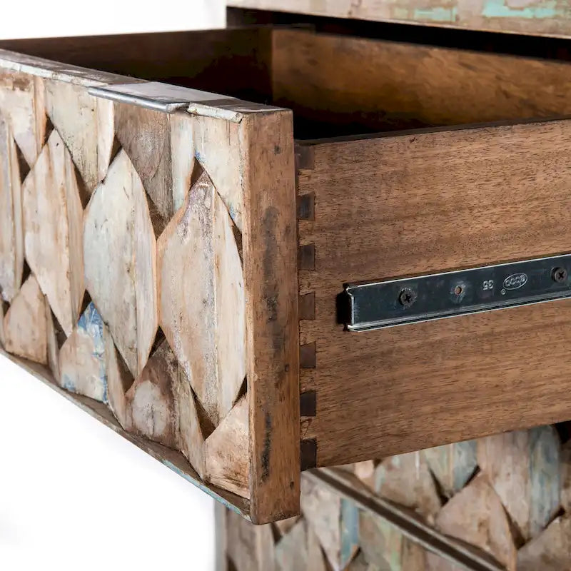 Vintage Reclaimed Teak Dresser
