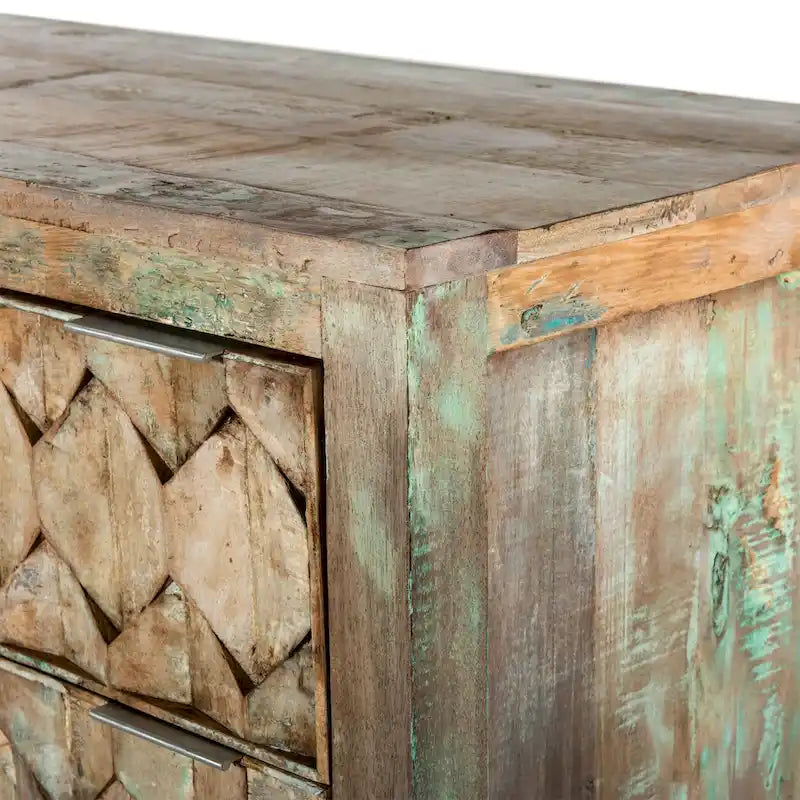 Vintage Reclaimed Teak Dresser