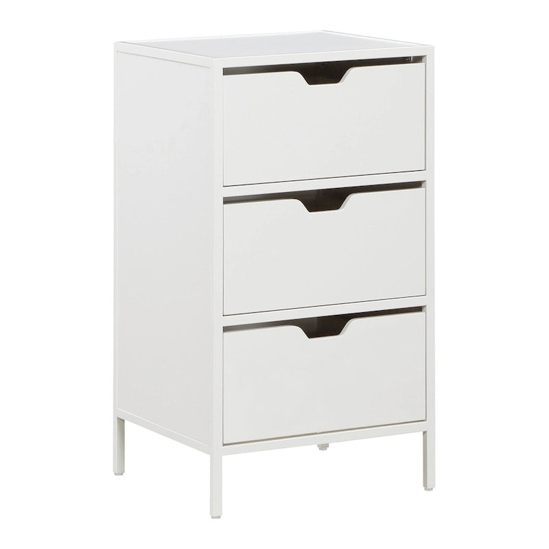 Mueble auxiliar de almacenamiento con 3 cajones