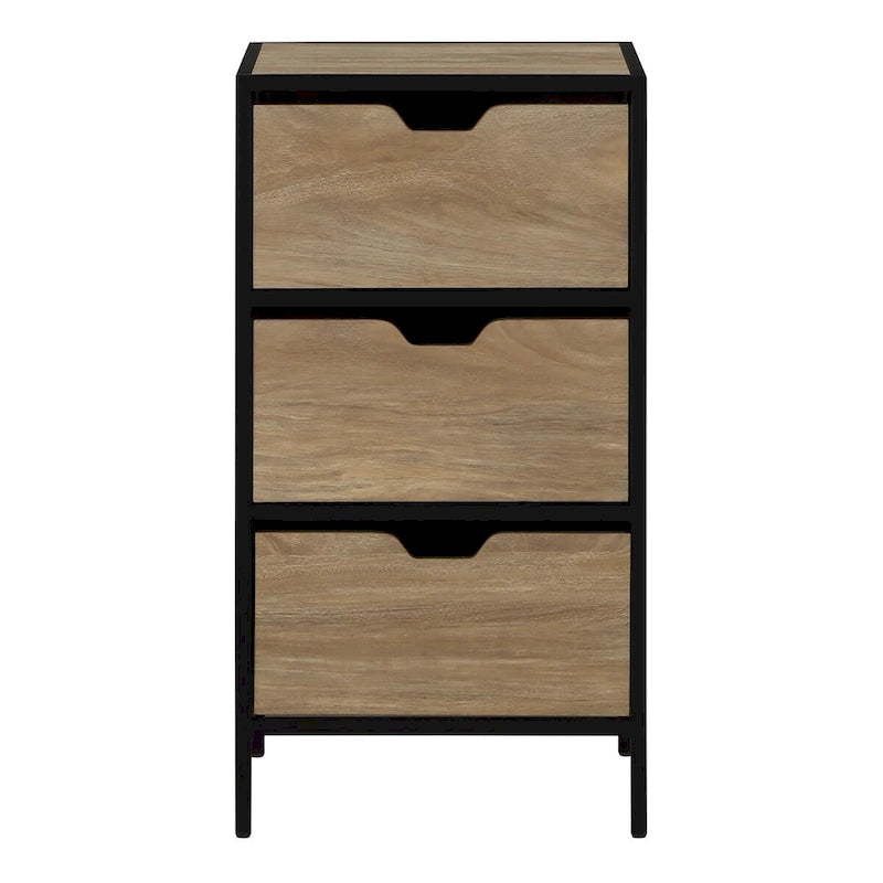 Mueble auxiliar de almacenamiento con 3 cajones