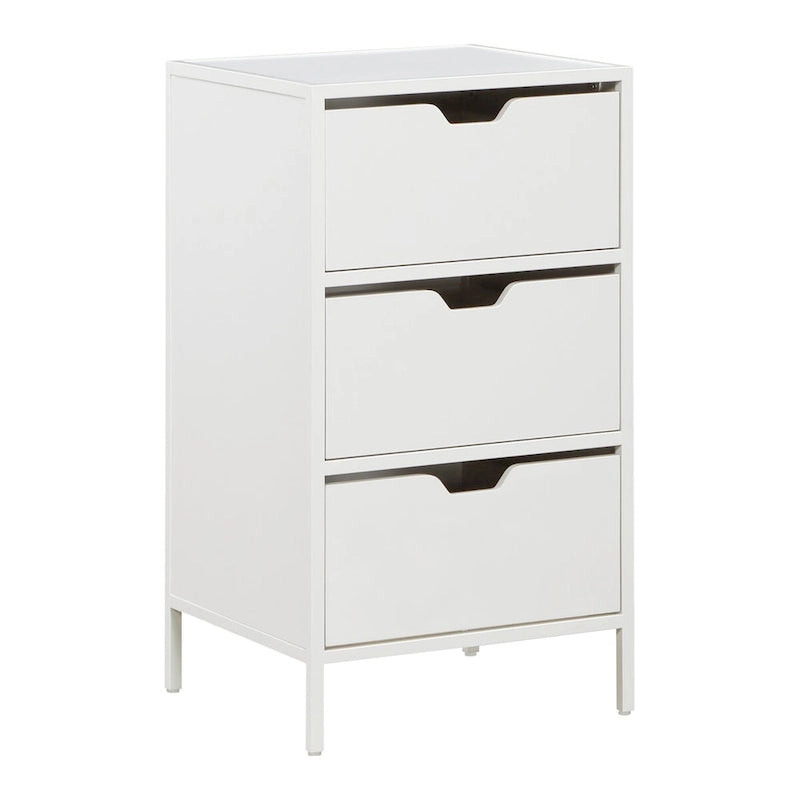 Mueble auxiliar de almacenamiento con 3 cajones