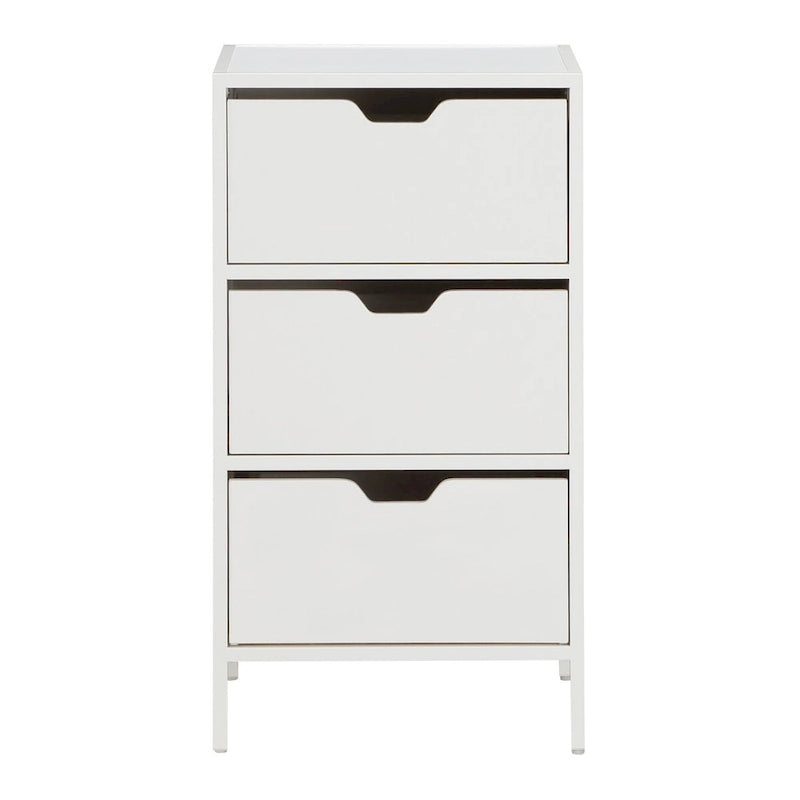 Mueble auxiliar de almacenamiento con 3 cajones