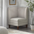 Asiento esquinero tapizado