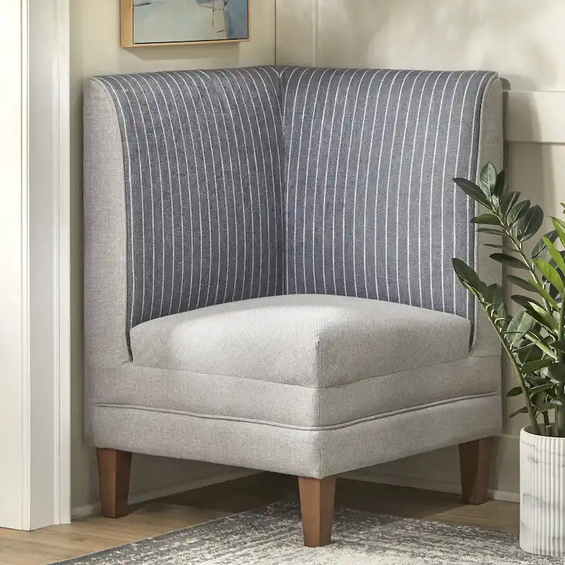 Asiento esquinero tapizado