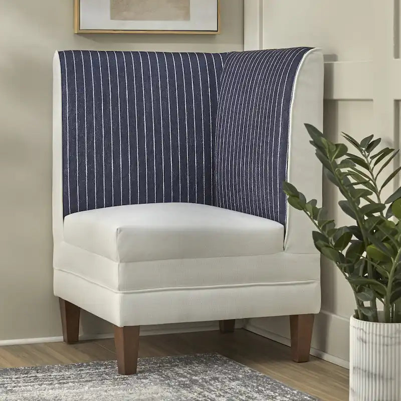 Asiento esquinero tapizado