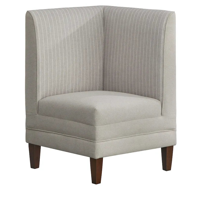 Asiento esquinero tapizado