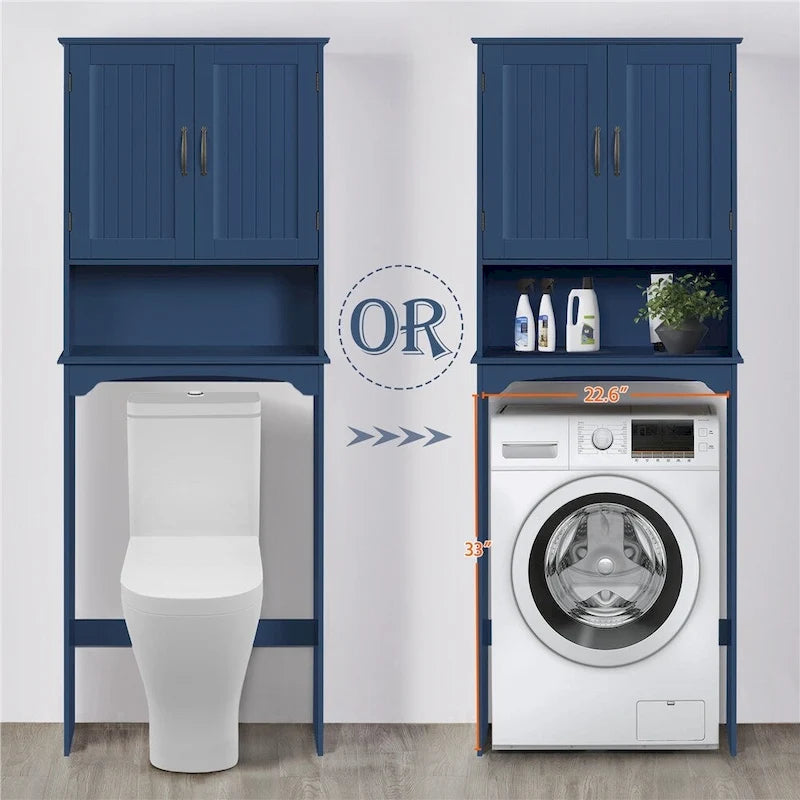 Organizador de baño ahorrador de espacio para colocar sobre el inodoro