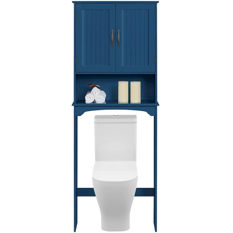Platzsparender Badezimmer-Organizer über der Toilette