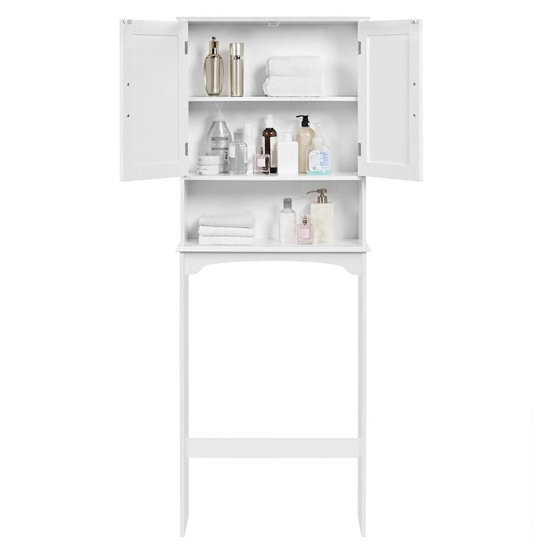Platzsparender Badezimmer-Organizer über der Toilette