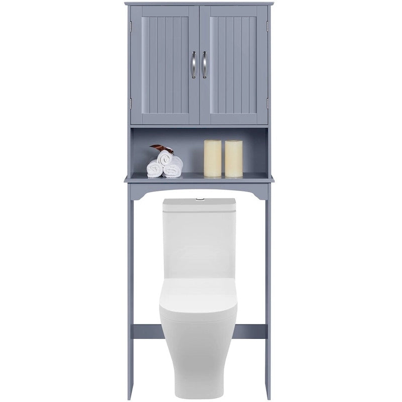 Platzsparender Badezimmer-Organizer über der Toilette
